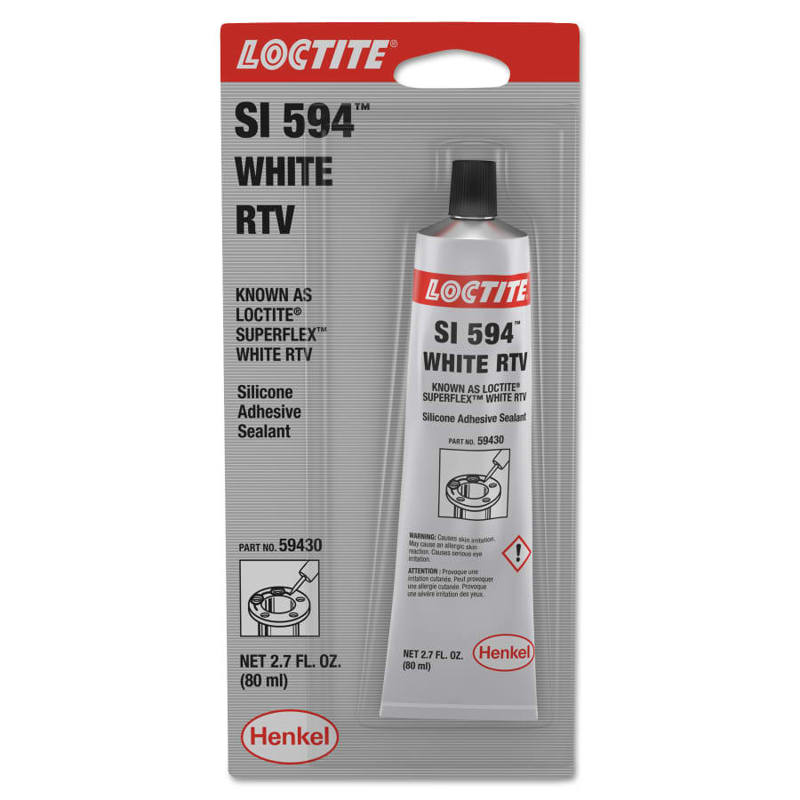 Superflex RTV Silicone Adhesive Sealants 80 mL Tube White TechproTool