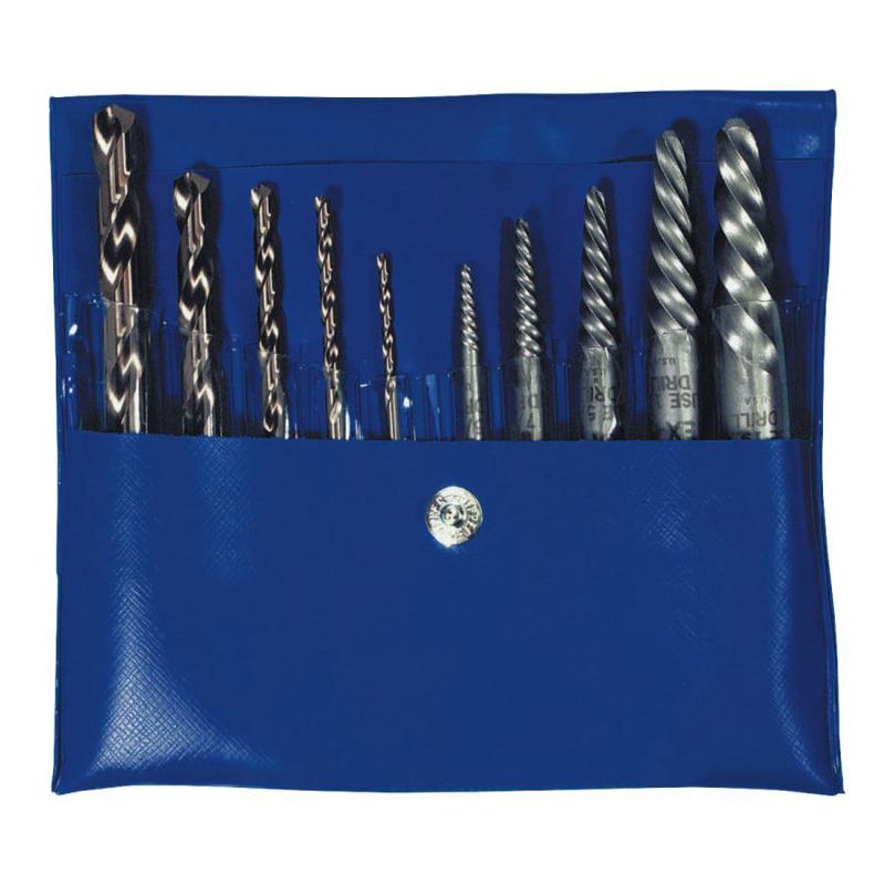 Straight Flute Screw Extractors 536/526 Series Set TechproTool