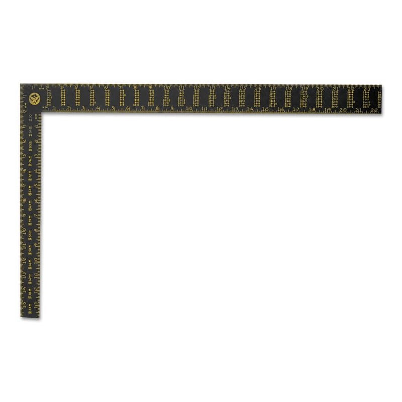 Premium Aluminum Rafter Squares 16 in x 24 in Back-1/16; Face-1/16 ...